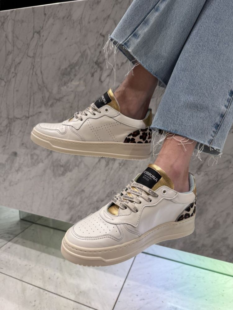  WHITE/LEOPARD